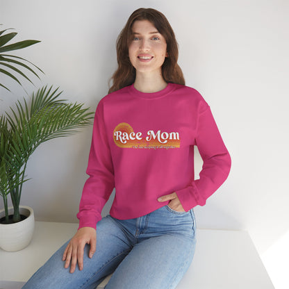 Race Mom Unisex Heavy Blend™ Crewneck Sweatshirt