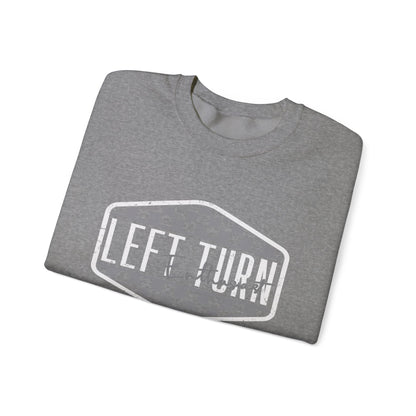 Left Turn Enthusiast Unisex Crewneck Sweatshirt