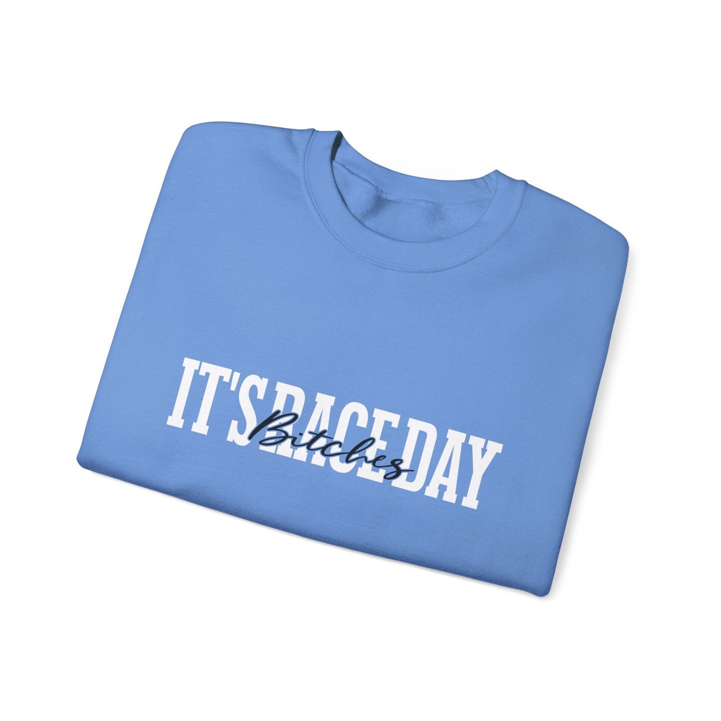 It's Race Day B Unisex Heavy Blend™ Crewneck Sweatshirt