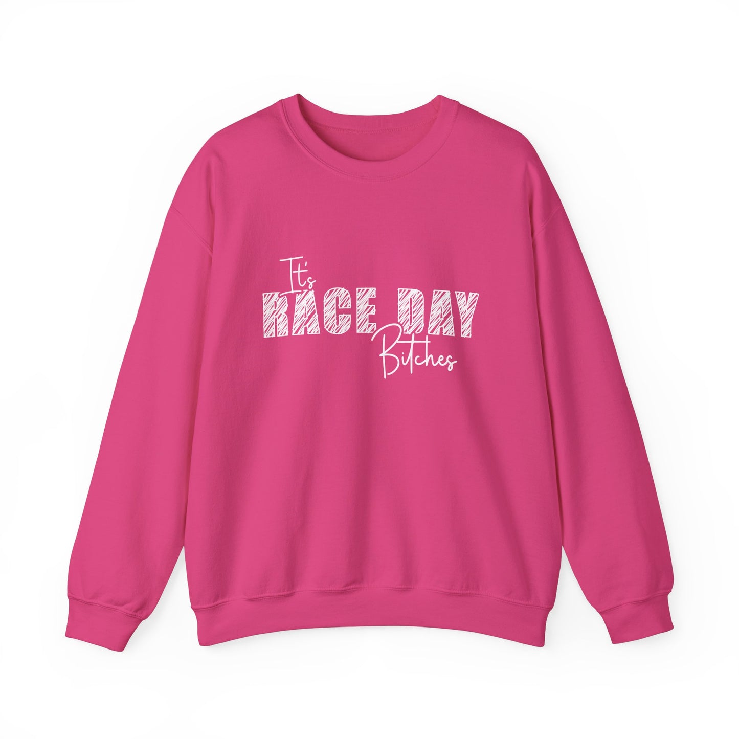 It's Race Day Unisex Heavy Blend™ Crewneck Sweatshirt