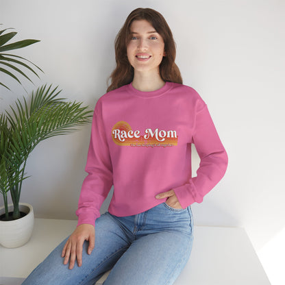 Race Mom Unisex Heavy Blend™ Crewneck Sweatshirt