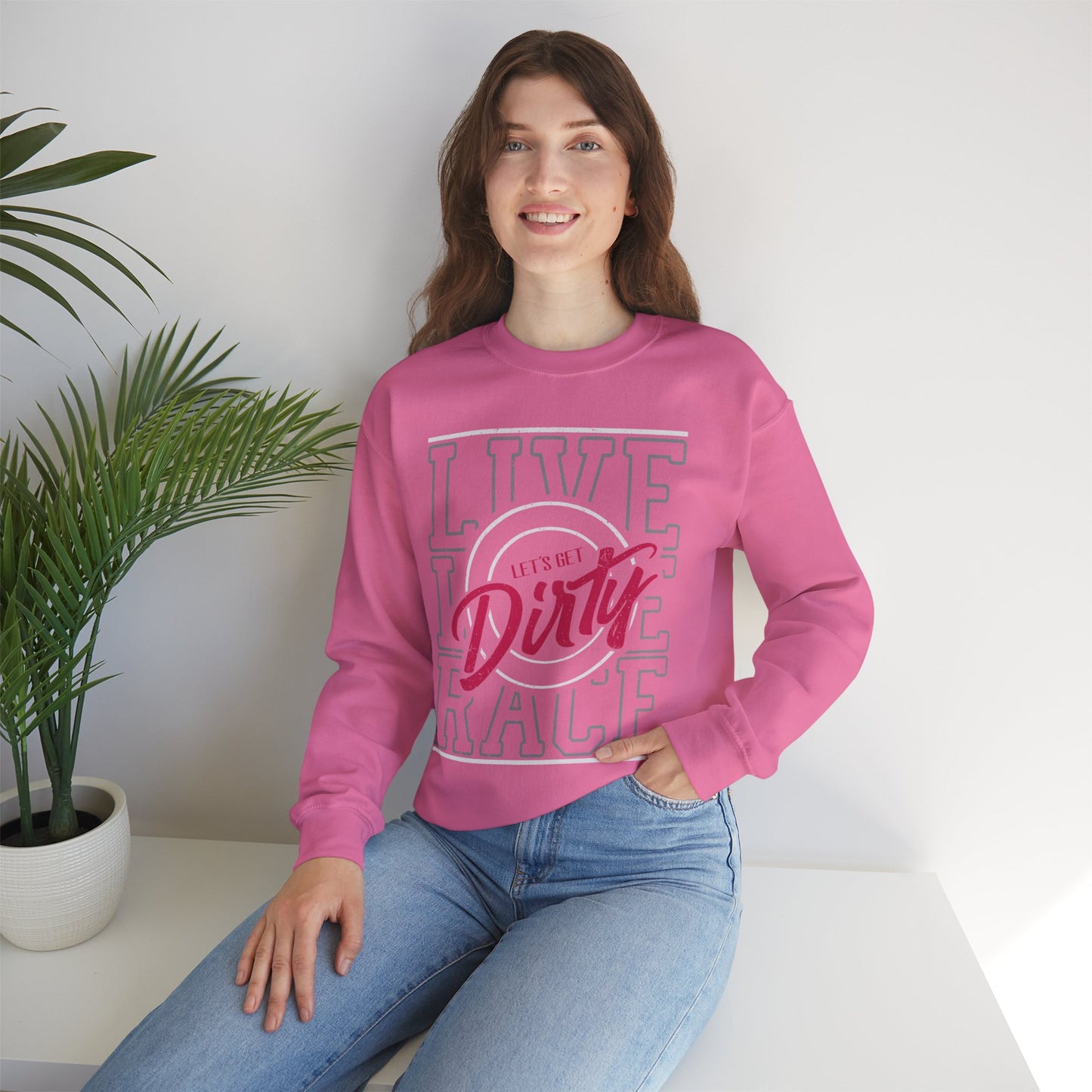 Let's Get Dirty Unisex Heavy Blend™ Crewneck Sweatshirt