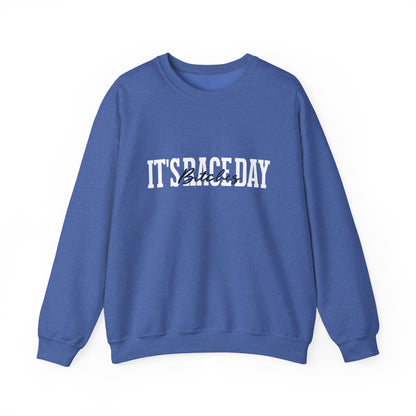 It's Race Day B Unisex Heavy Blend™ Crewneck Sweatshirt