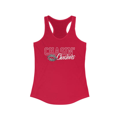 Chasin' Checkers Racerback Tank