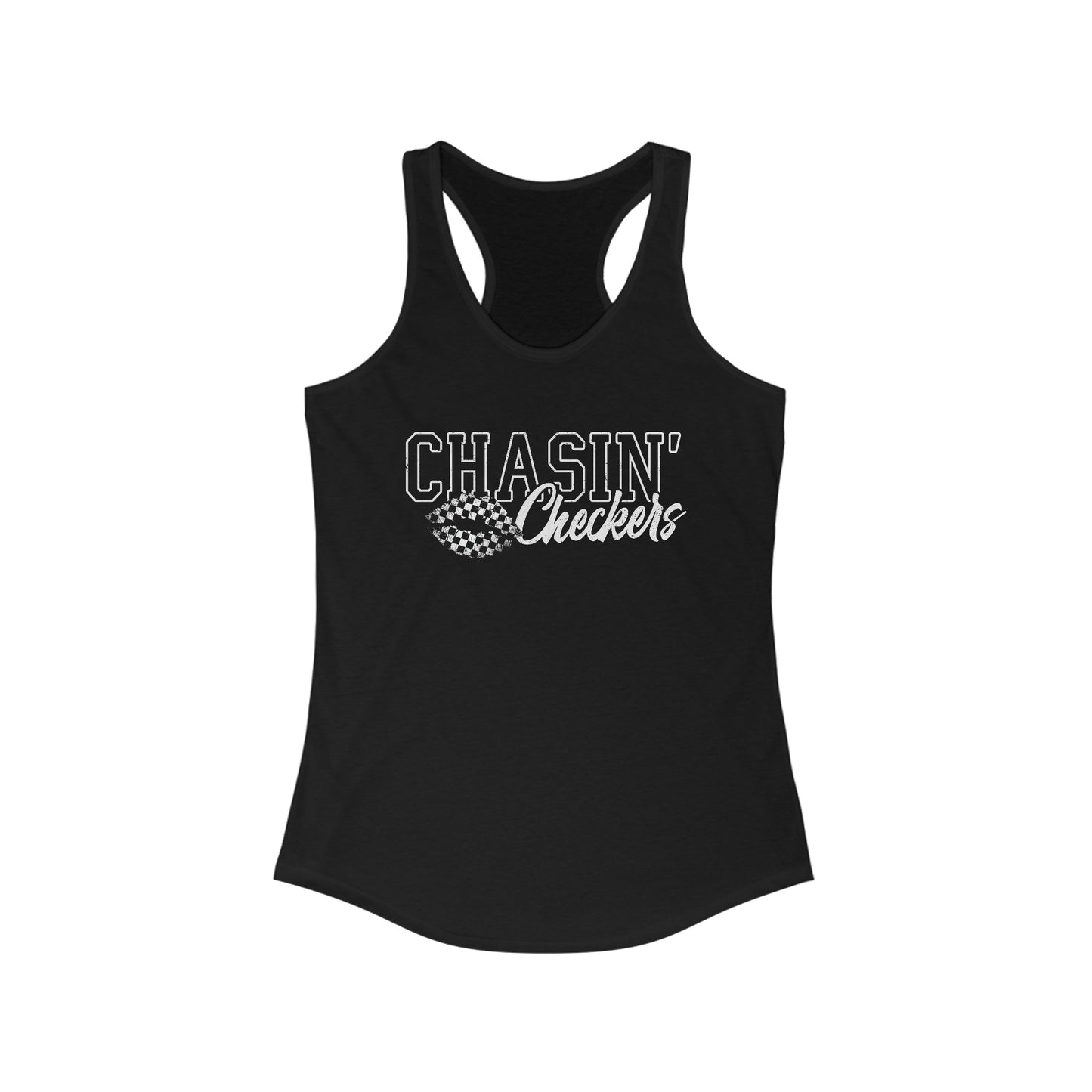 Chasin' Checkers Racerback Tank