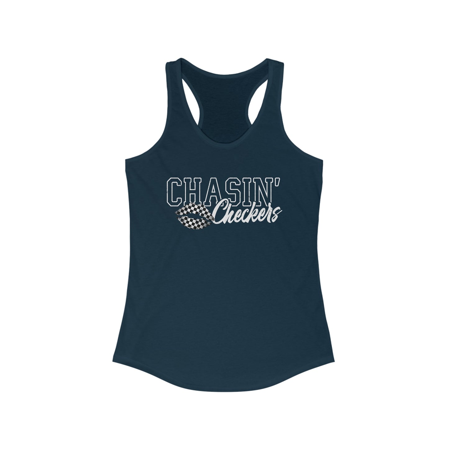 Chasin' Checkers Racerback Tank