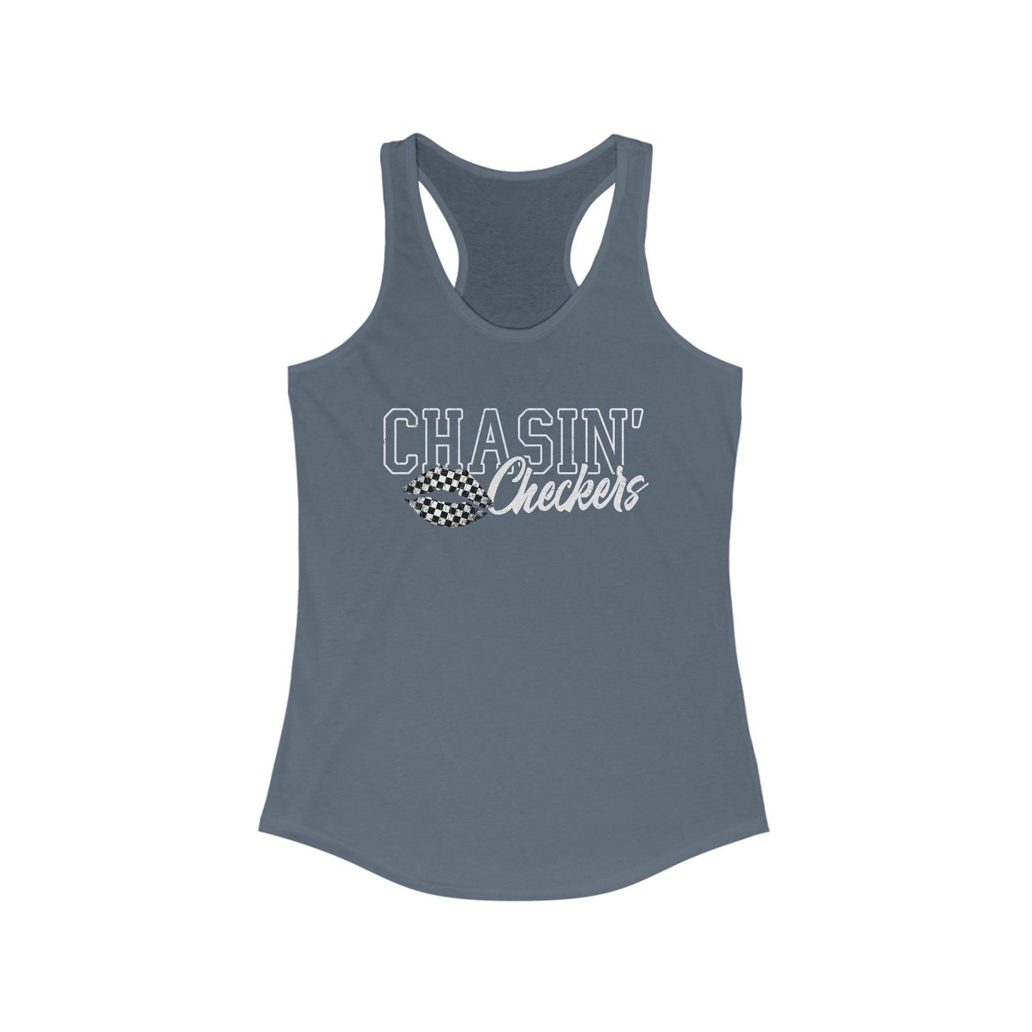 Chasin' Checkers Racerback Tank