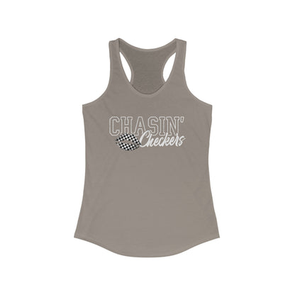 Chasin' Checkers Racerback Tank