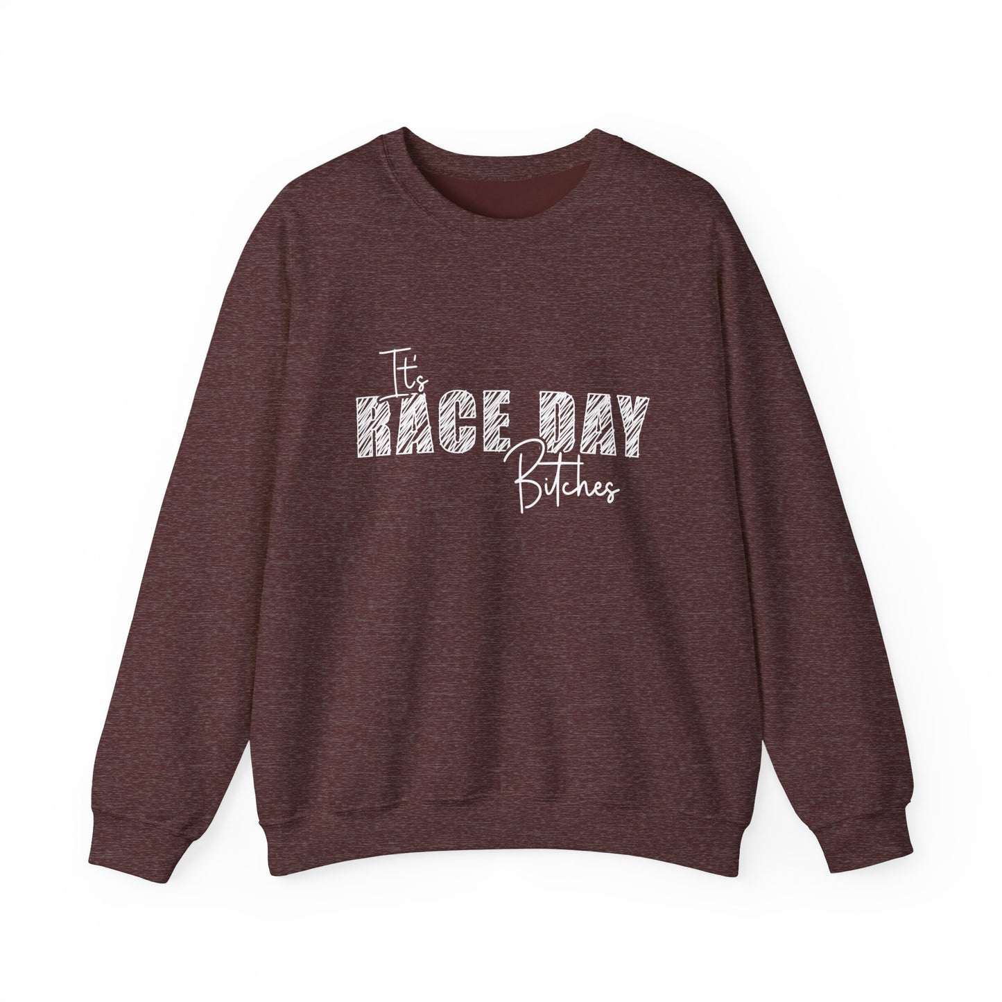 It's Race Day Unisex Heavy Blend™ Crewneck Sweatshirt