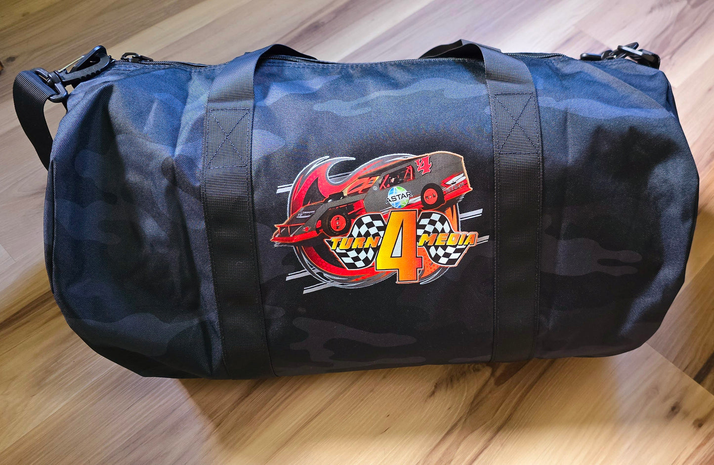 Turn 4 Media Race Gear Duffel Bag