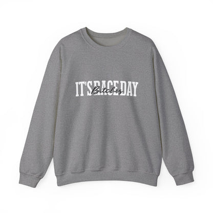 It's Race Day B Unisex Heavy Blend™ Crewneck Sweatshirt