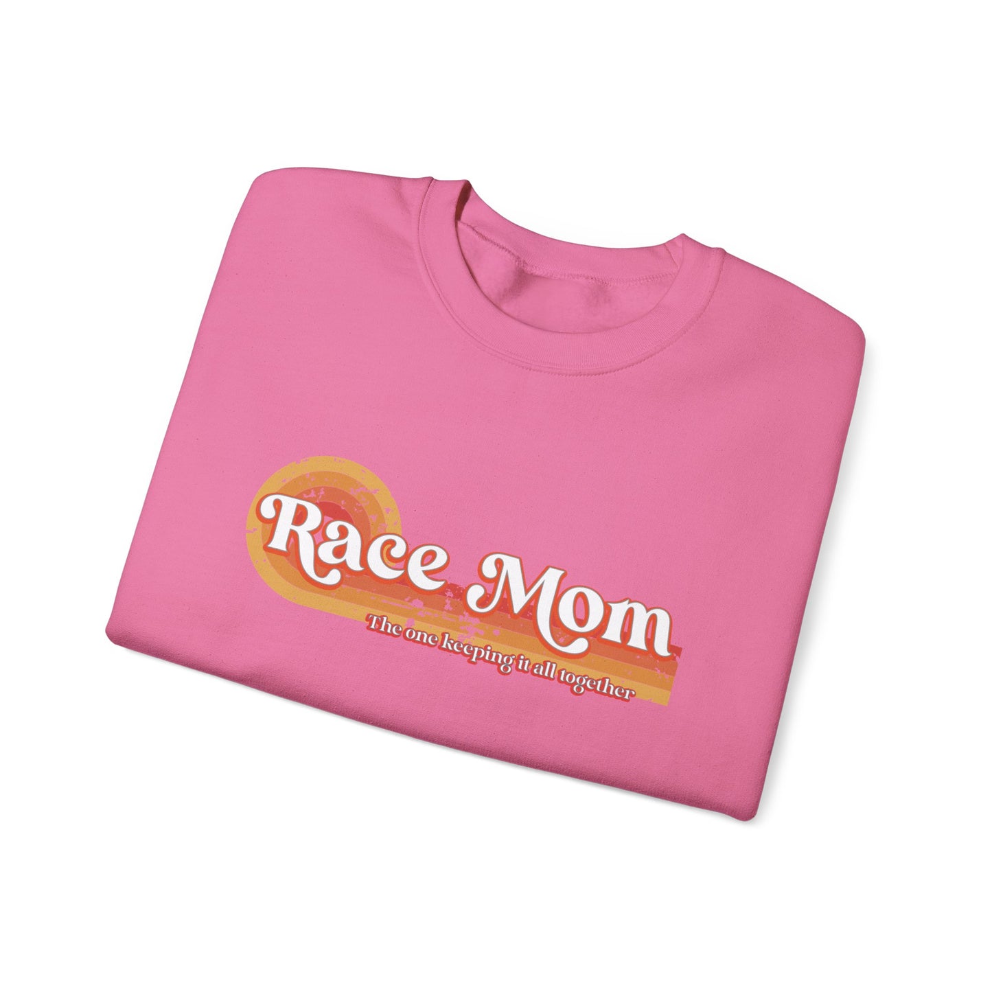 Race Mom Unisex Heavy Blend™ Crewneck Sweatshirt