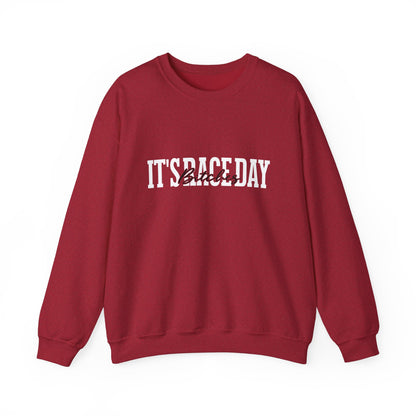 It's Race Day B Unisex Heavy Blend™ Crewneck Sweatshirt