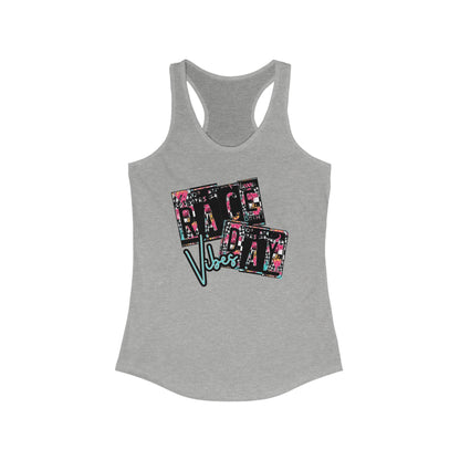 Race Day Vibes Racerback Tank