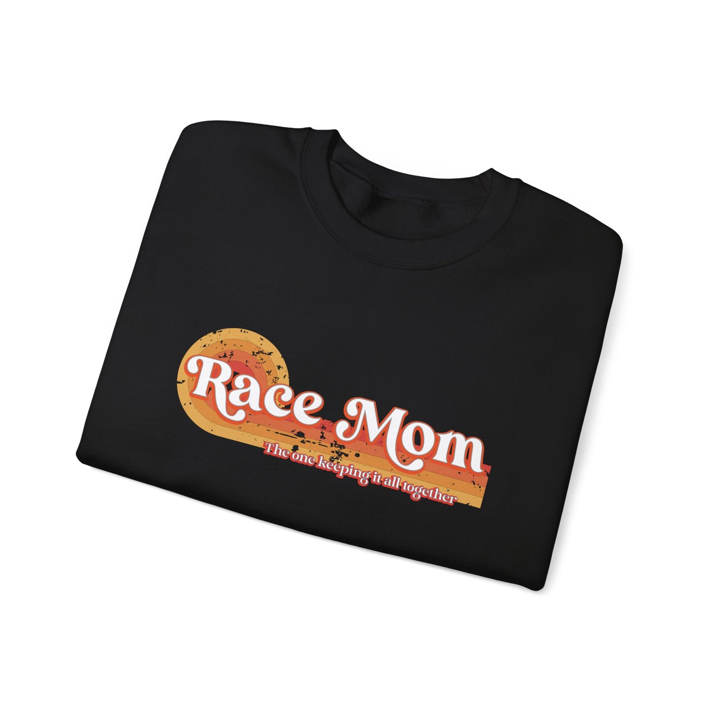 Race Mom Unisex Heavy Blend™ Crewneck Sweatshirt