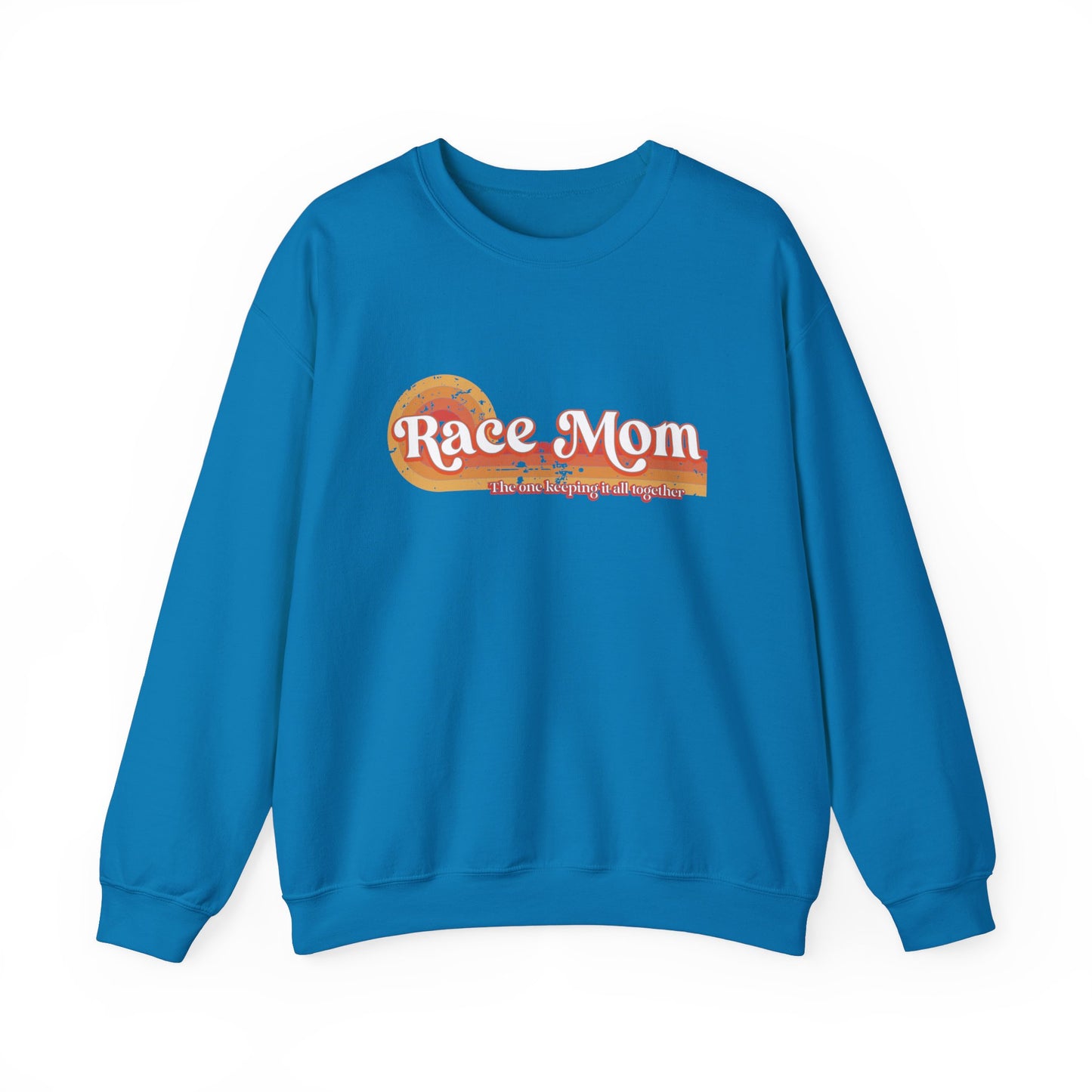 Race Mom Unisex Heavy Blend™ Crewneck Sweatshirt