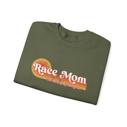 Race Mom Unisex Heavy Blend™ Crewneck Sweatshirt