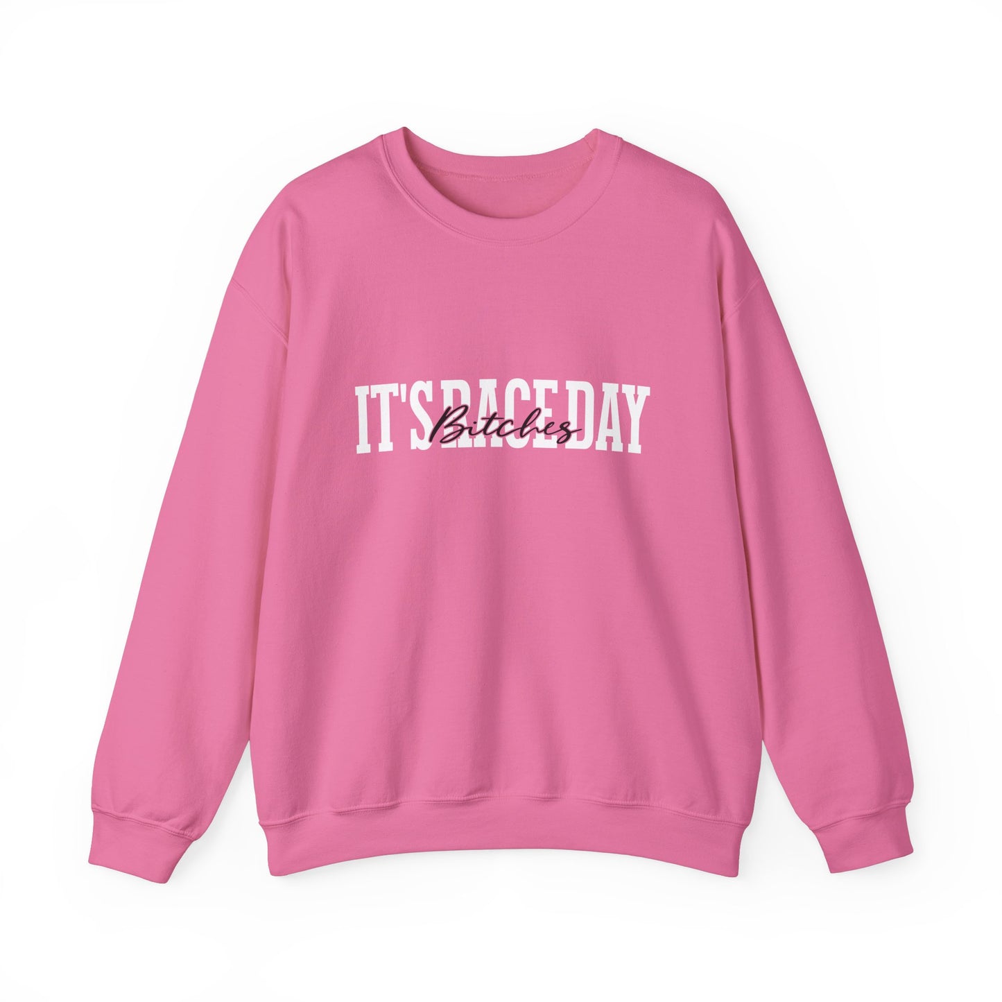 It's Race Day B Unisex Heavy Blend™ Crewneck Sweatshirt