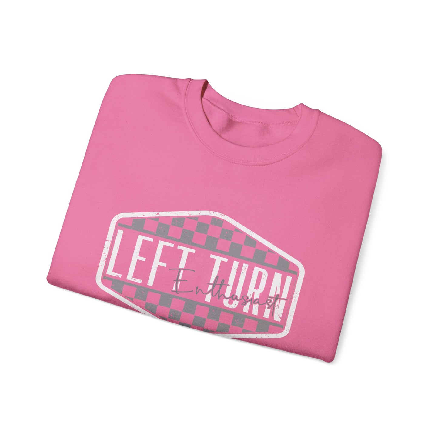 Left Turn Enthusiast Unisex Crewneck Sweatshirt