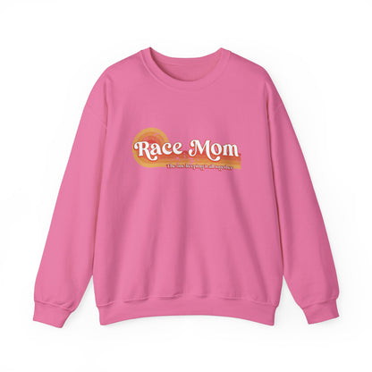 Race Mom Unisex Heavy Blend™ Crewneck Sweatshirt