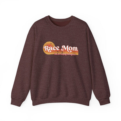 Race Mom Unisex Heavy Blend™ Crewneck Sweatshirt