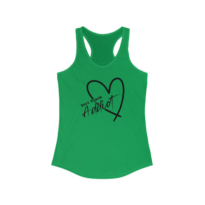 Dirt Track Addict Racerback Tank