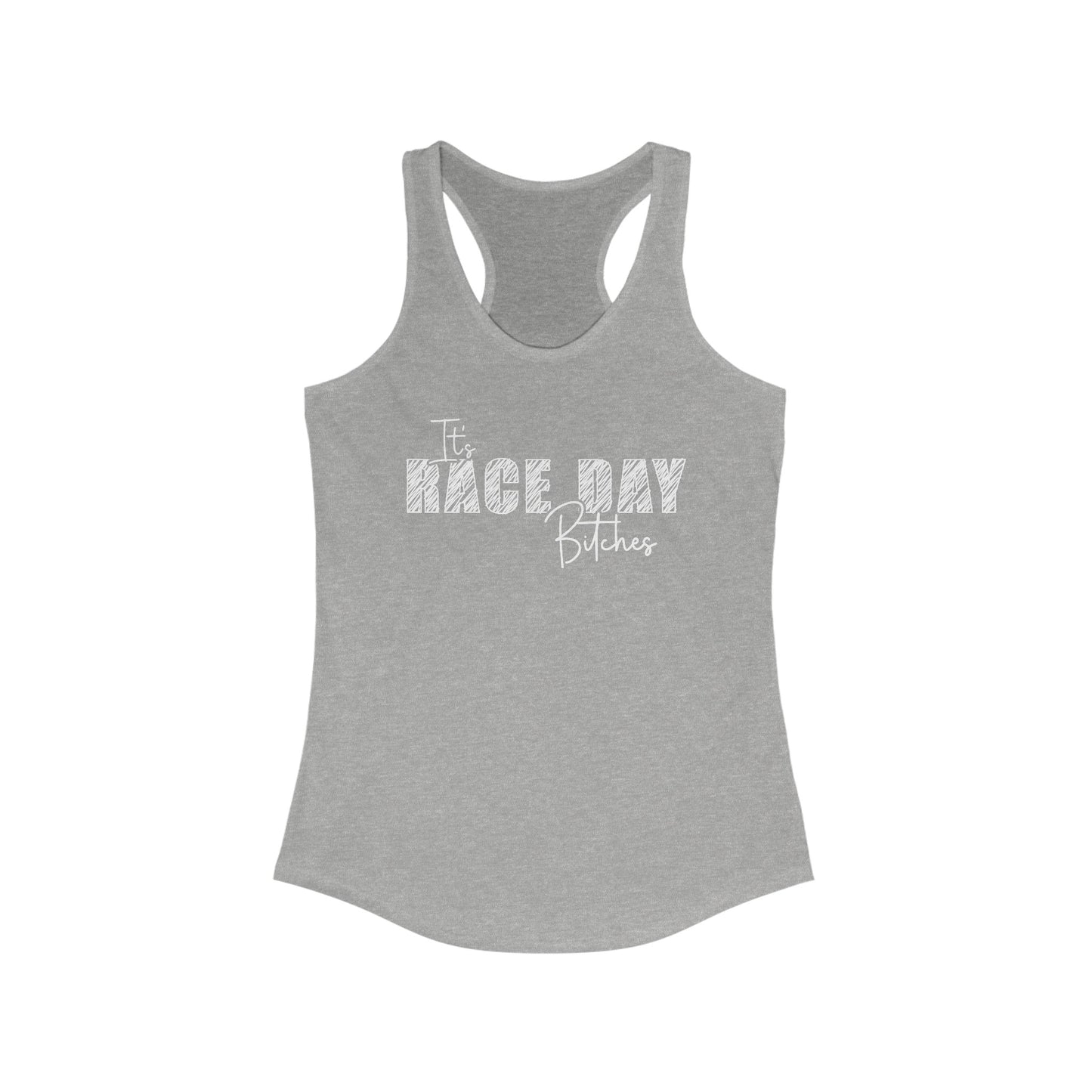 It's Race Day Racerback Tank