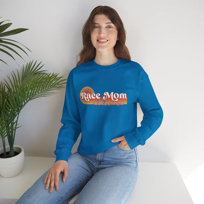 Race Mom Unisex Heavy Blend™ Crewneck Sweatshirt