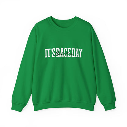 It's Race Day B Unisex Heavy Blend™ Crewneck Sweatshirt