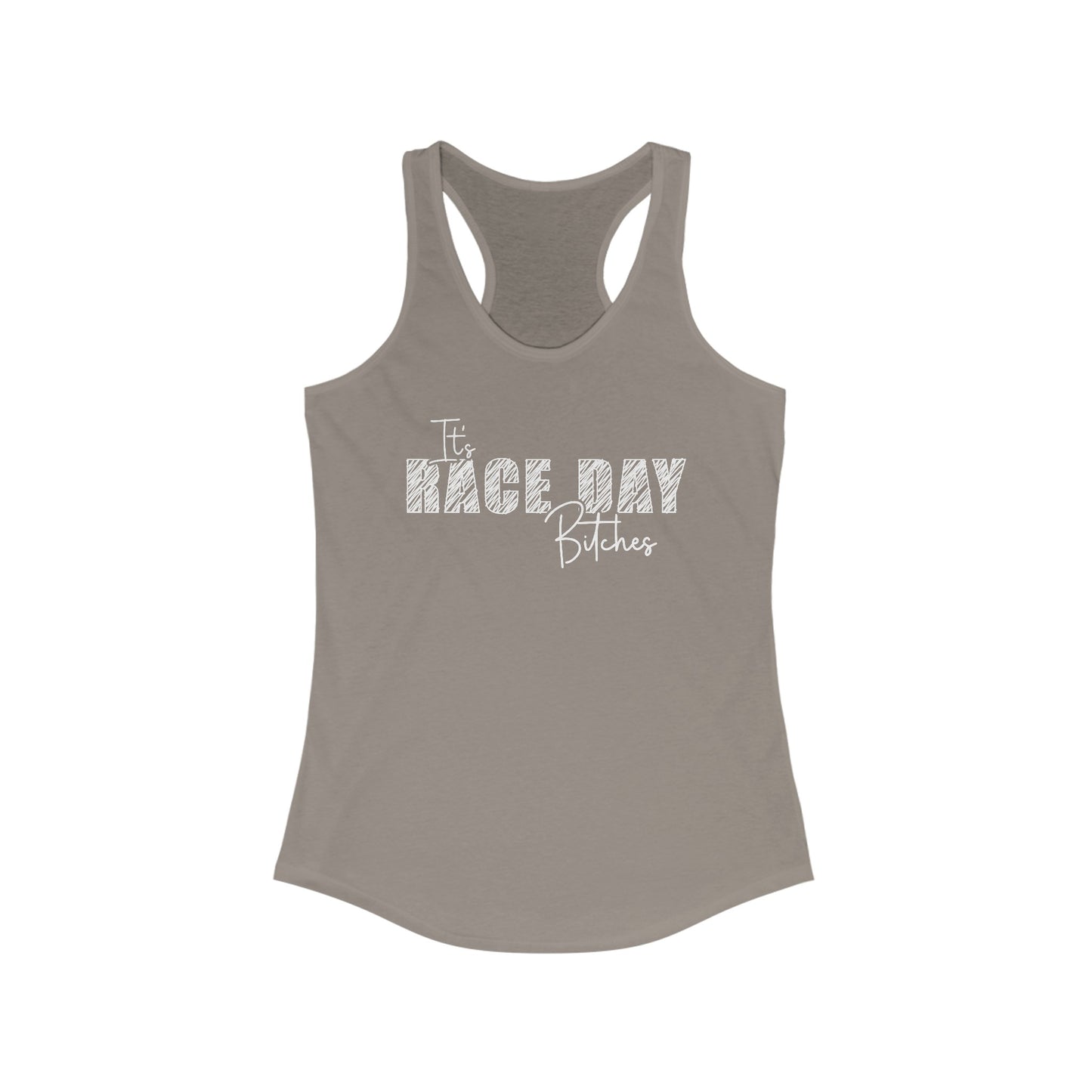 It's Race Day Racerback Tank