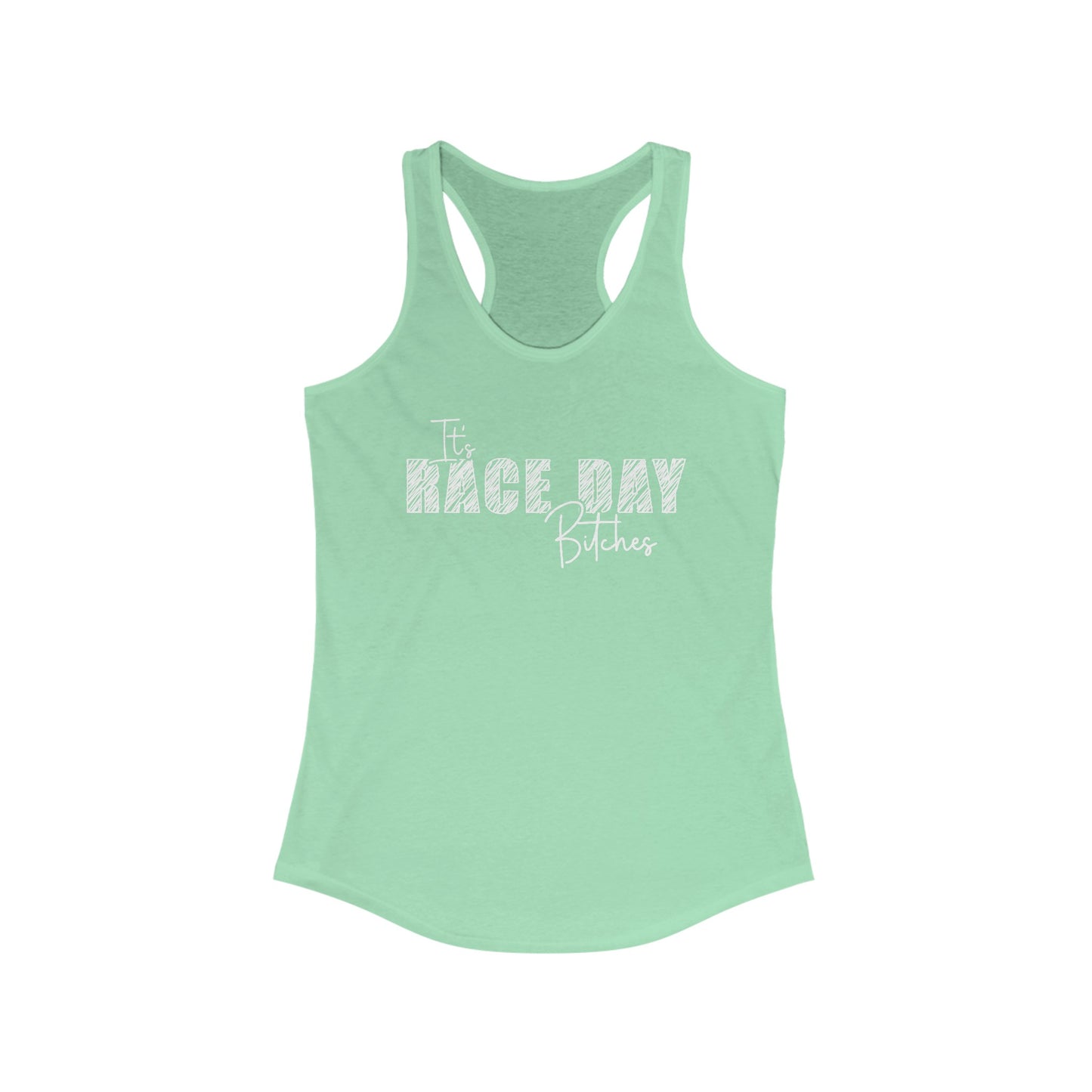 It's Race Day Racerback Tank