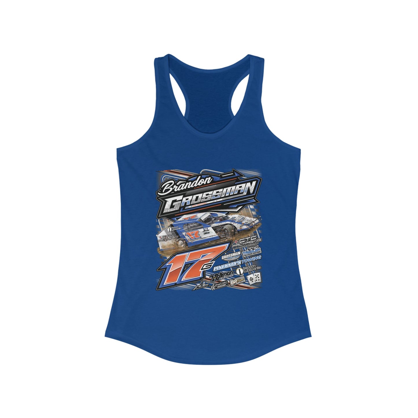 17G Brandon Grossman Ladies Racerback Tank