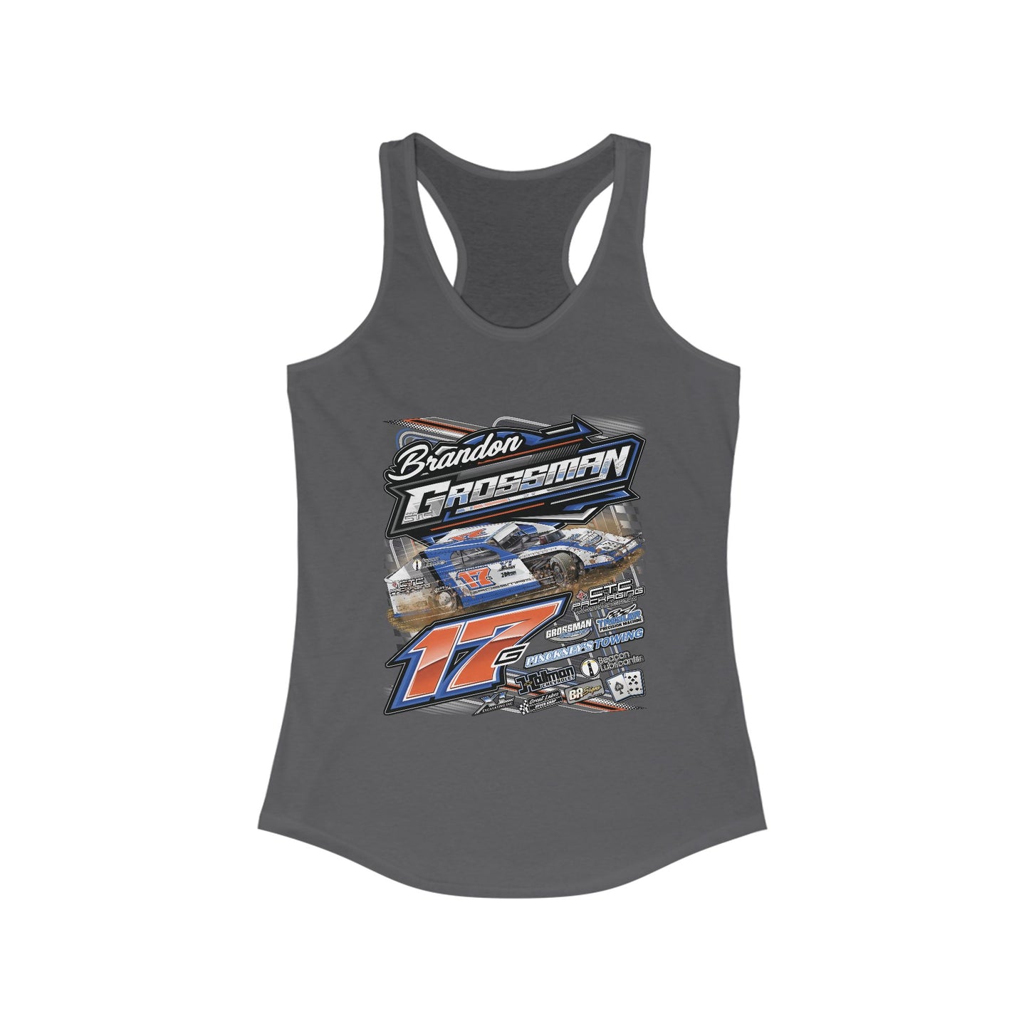 17G Brandon Grossman Ladies Racerback Tank