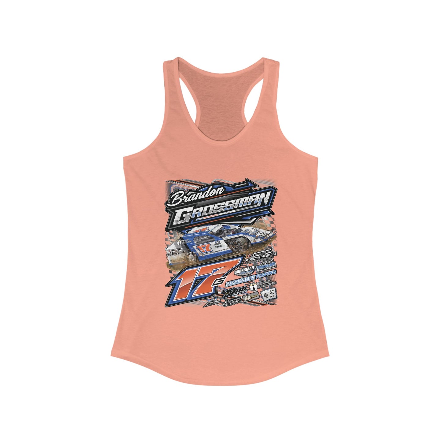 17G Brandon Grossman Ladies Racerback Tank