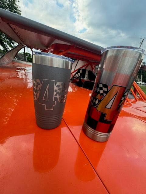 Turn 4 Media Stainless Steel Tumblers