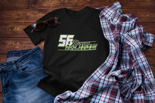 Custom Adult Driver's Name & Number Tee